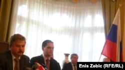 Konferencija za novinare Zarubežnjefta u Zagrebu, 17. siječnja 2012.