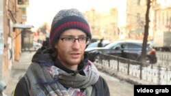David Frenkel of the Mediazona website said he was refused entry at the Georgian border after a 14-hour ordeal. (file photo)