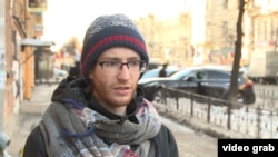 David Frenkel of the Mediazona website said he was refused entry at the Georgian border after a 14-hour ordeal. (file photo)