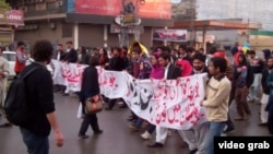 Ethnic Baluch Pakistanis march to demand justice for missing persons.
