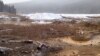 Прорыв дамбы на территории золотодобывающего рудника на реке Сейба