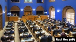 Эстония парламенти мажлисларидан бири