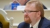 Vitaly Milonov says his group will monitor "human rights abuses by the Islamic-Albanian occupiers, the Turkish fascists, and send information in a timely fashion to Russia, the Russian Orthodox Church, and international public organizations."