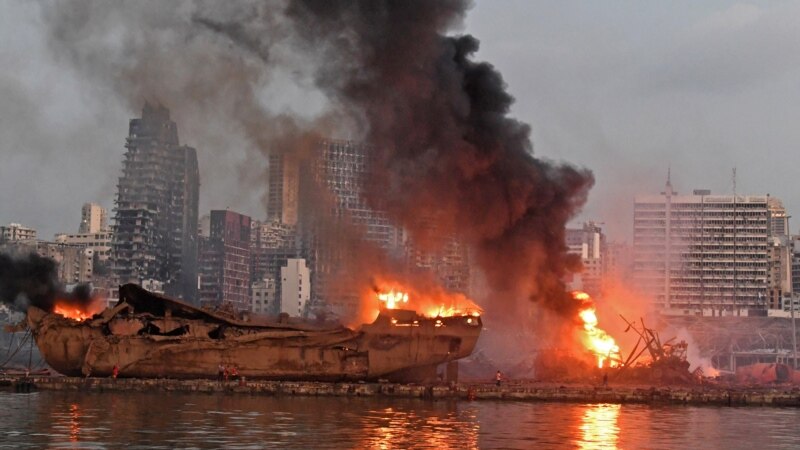 Експлозијата во Бејрут поврзана со запленет руски товарен брод 