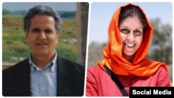 The families of two British-Iranian dual-nationals jailed in Iran are calling on the UK government to do more to secure their release. From Right: Nazanin Zaghari-Ratcliffe, left, and Kamal Foroughi.