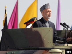 President Hamid Karzai escaped an attempt on his life at a national celebration in April 2008.