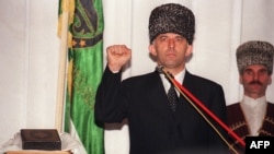 Масхадов Аслан, инаугурацин де, Соьлжа-ГIала, 1997 шо
