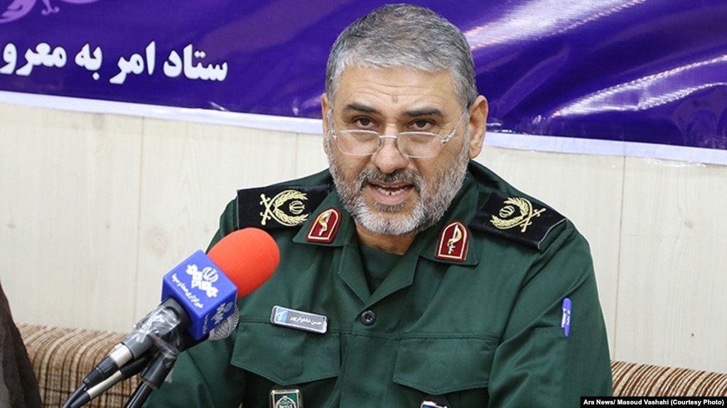 Iranian Brigadier General Hassan Shahvarpour (file photo)