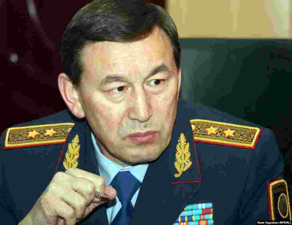 Министр внутренних дел Казахстана Калмуханбет Касымов.