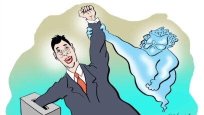 Proslava u štabu novog predsednika Srbije