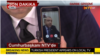 По местному телеканалу показывают заявление президента Турции Реджепа Эрдогана о перевороте.