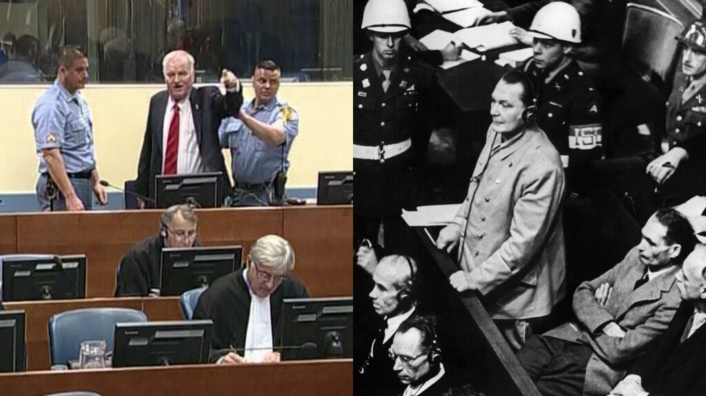 Sa suđenja u Hagu i Nirnbergu