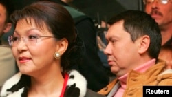 Старшая дочь президента Казахстана Дарига Назарбаева и ее муж Рахат Алиев. 4 декабря 2005 года.