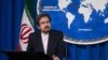 Iranian Foreign Ministry spokesman Bahram Qasemi