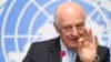 United Nations special envoy for Syria Staffan de Mistura (file photo)