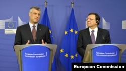 Jose Manuel Barroso i Hashim Thaci