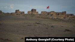 <p>Ani was a major town until the 14th century, with up to 100,000 people living there. The Baghratid dynasty of Armenia established its capital in Ani in 961. Various armies fought over it. But what Byzantines, Seljuks, Mongols, Georgians, and many others failed to accomplish, nature did. The city was almost totally destroyed by a huge earthquake in 1319 and was never fully rebuilt. This is Ani in 2014.</p>
<p> </p>