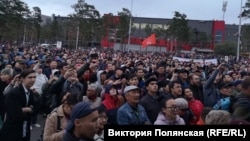 Митинг в Улан-Удэ