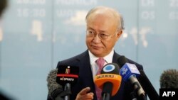 Yukiya Amanoalso said the IAEA remained more than $2 million short of the funds it needs for its extra work in verifying that Iran is living up to its part of the six-month accord.