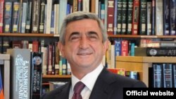 Ерменскиот претседател Серж Саркисијан 