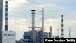 Нефтеперерабатывающий завод в белорусском городе Мозырь