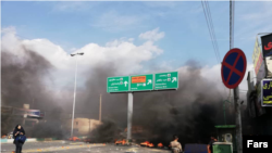 اعتراضات نسبت به افزایش قیمت بنزین در تهران