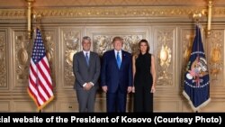 Hashim Thaci, predsjednik Kosova, Donald Trump, predsjednik SAD i Melania Trump, New York