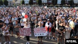 Пратэст у Салігорску, 17 жніўня 2020