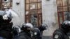 Праворадикали розбили вікна у будівлі «Росспівробітництва» в Києві