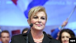 Колинда Ґрабар-Китарович складе конкуренцію чинному президенту Хорватії Іво Йосиповичу в другому турі виборів 11 січня