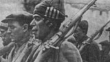 فداییان فرقه دموکرات آذربایجان که در واقع گروههای شبه‌نظامی محلی بودند و تسلیحاتشان را از شوروی می‌گرفتند.