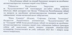 2019 yil dekabriga kelib Energetika vazirligi ASKUG loyihasi narxini 644 mln. dollarga chiqaradi.