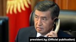 Kyrgyz President Sooronbai Jeenbekov