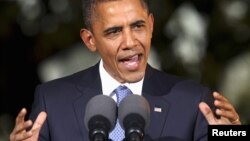 АҚШ президенті Барак Обама. 13 қараша 2011 жыл.