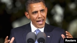 U.S. -- President Barack Obama speaks at his news conference at the conclusion of the APEC Summit in Honolulu, 13Nov2011