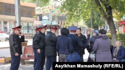 Арест протестующих в Алматы