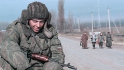 Российский солдат в Чечне, 1999
