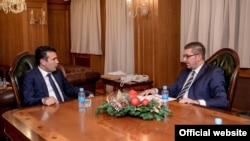Зоран Заев и Христијан Мицкоски