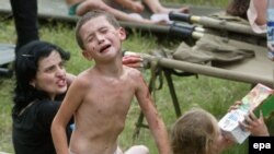 Діти, яким вдалося вижити. Беслан, Росія, 3 вересня 2004 року. 