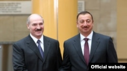 Alyaksandr Lukashenka və İlham Əliyev