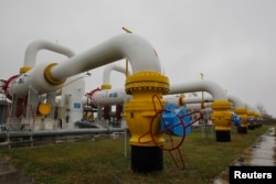 Газ құбырлары. Украина, 16 қазан 2014 жыл.