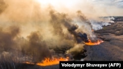 How Ukrainian Firefighters Battled Wildfires Around Chernobyl