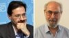 ابوالفضل قدیانی (راست) و علیرضا رجایی (چپ)، دو فعال سیاسی در ایران