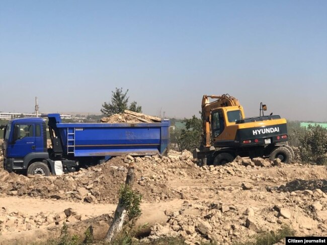 Байтқўрғонда уйлар бузиляпди