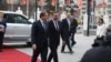 EU komesar za proširenje Oliver Varheji i premijer tehničke Vlade Severne Makedonije Oliver Spasovski u Skoplju, 15. januar 2020. 