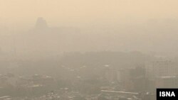 آلودگی هوای تهران در آذرماه ۹۱