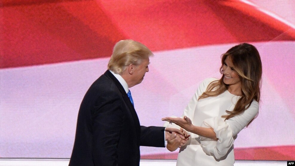 Melania Trump, bashkëshortja e kandidatit për president të SHBA-së, Donald Trump