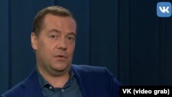 Премьер-министр России Дмитри Медведев