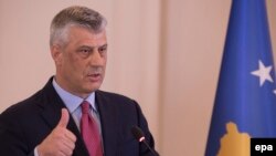 Presidenti i Kosovës, Hashim Thaçi.