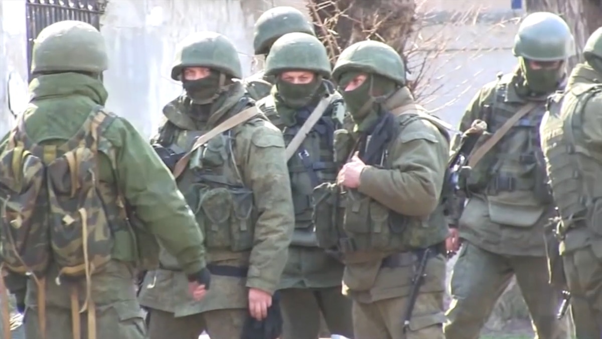 The Changing Story Of Russia's 'Little Green Men' Invasion